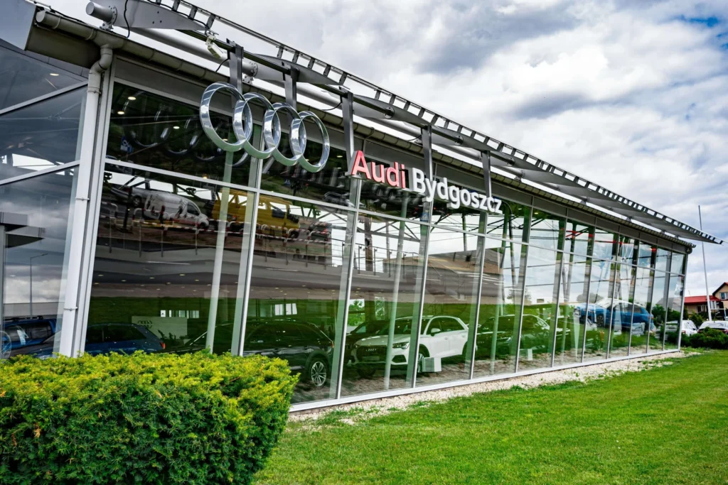 Salon Audi Select plus w Bydgoszczy przy Nowotoruńskiej